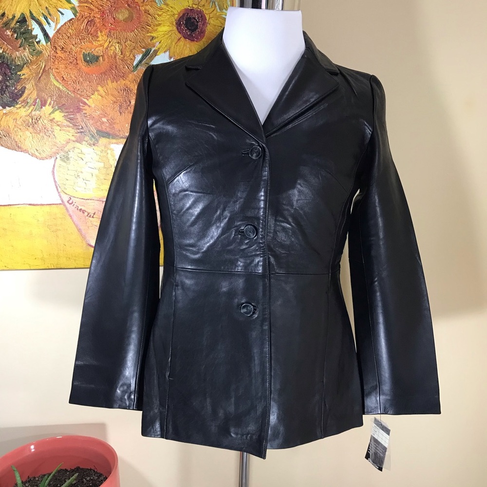 DNK =Classic= Long Leather Jacket